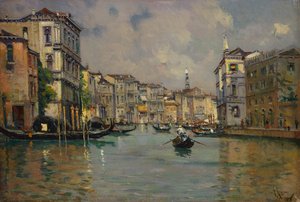 Riva degli Schiavoni, Venecia de Antonia Maria de Reyna Manescau