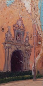 Puerta de Granada, 2016 (óleo sobre lienzo) de Antonia Myatt