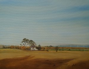 Casa y campos, 2016 de Antonia Myatt