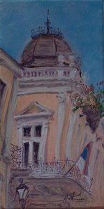 Serbia, 2017 (óleo sobre lienzo) de Antonia Myatt