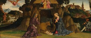 La Natividad de Antoniazzo Romano