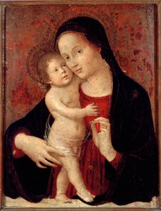 Virgen con niño de Antoniazzo Romano