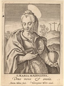 Santa María Magdalena de Antonie Wierix