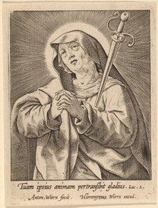 Tuam ipsius animam... de Antonie Wierix