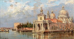 Antonietta Brandeis Dogana y Santa Maria della Salute