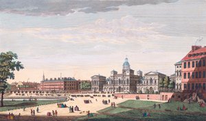 Desfile de St James Park, Londres, siglo XVIII de Antonio (after) Canaletto