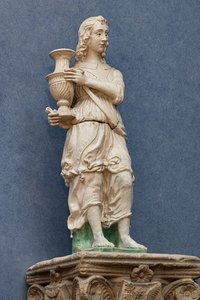 Ángel portavelas de Antonio (manner of) Rossellino