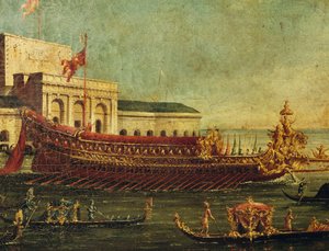 El Bucentauro (galera de Estado de los dux de Venecia), Italia