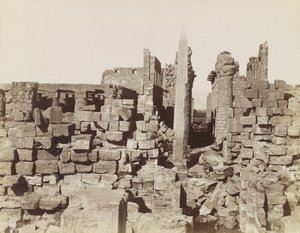 Templo de Karnak, Egipto de Antonio Beato