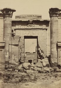 Medinet Habu: Columnas Romanas
