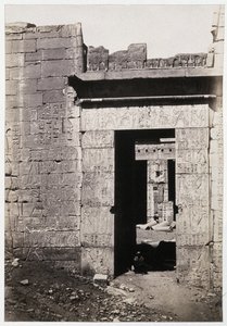 Ruinas de Karnak, hacia 1900 (foto) de Antonio Beato