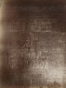 Interior del templo, Philae de Antonio Beato