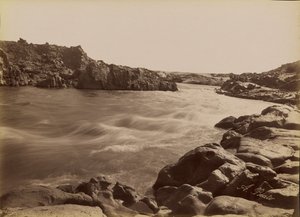 [El Rápido de la Primera Catarata] / [Le Rapide de la Premiere Cataracte] de Antonio Beato