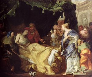 Antíoco y Estratonice (El príncipe moribundo) de Antonio Bellucci