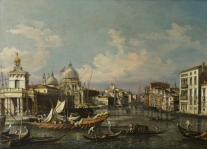 La boca del Gran Canal de Giovanni Antonio Canal