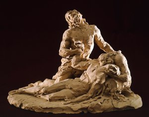 Lamentación de Cristo (detalle)