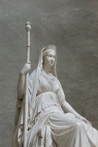 María Luisa de Habsburgo personifica la Concordia de Antonio Canova