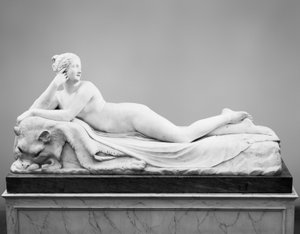 Náyade reclinada de Antonio Canova