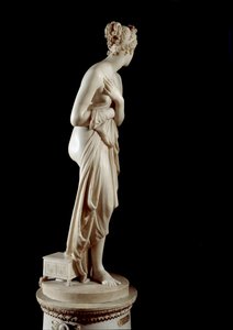 Venere Italica. Escultura de mármol de Antonio Canova