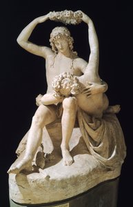 Venus coronando al Amor de Antonio Canova