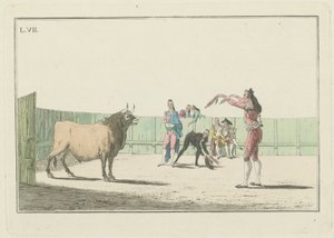 Plate VII, from the series Colección de las principales suertes de una corrida de toros (Collection of the Main Actions in a Bullfight) de Antonio Carnicero
