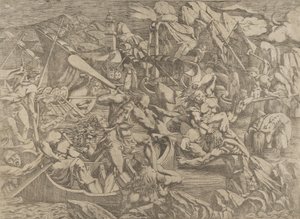 Venganza de Nauplio, 1540-45 de Antonio Fantuzzi