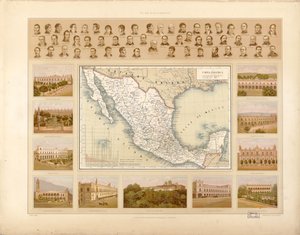 Atlas pictórico e histórico de los Estados Unidos Mexicanos. LOC 2008621671-4