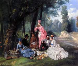 Un almuerzo de verano de Antonio Garcia Mencia