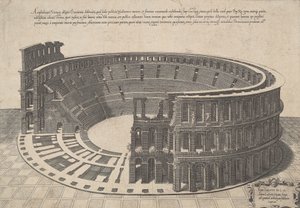 Amphitheatri Veronen Diligens et Accurata Delineatio de Antonio Lafreri