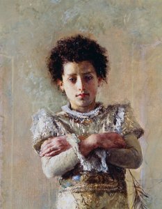 Acróbata (detalle) de Antonio Mancini