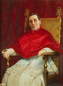 Retrato del Papa Benedicto XV de Antonio Maria Fabres y Costa