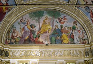 El Salón de los Espejos, Apolo y las Musas de Antonio Maria Viani