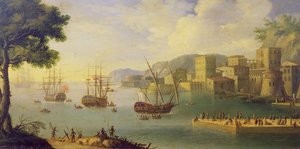 El Puerto de Livorno de Antonio Maria Viani