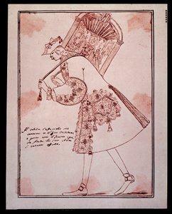 Retrato de Gaetano Majorana llamado Caffarelli, castrato italiano, llevándose el teatro San Giovanni Grisostomo de Antonio Maria Zanetti