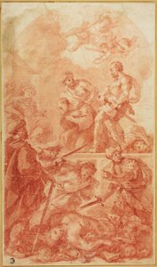Escena de martirio de Antonio Molinari