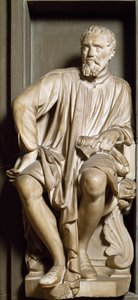 Retrato del escultor, pintor y arquitecto Miguel Ángel Buonarroti, llamado Miguel Ángel