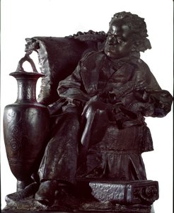 Monumento al Príncipe Oddone Eugenio María di Savoia (1846-1866). Escultura de bronce por Antonio Orazio Quinzio (1856-1928) 1891 de Antonio Orazio Quinzio