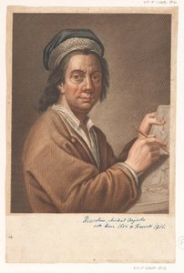 Retrato del artista Miguel Ángel Ricciolini de Antonio Pazzi