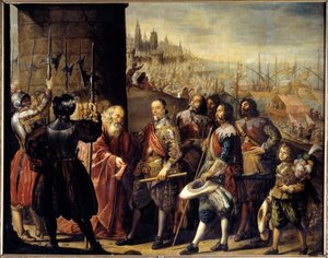 Guerra de Valtelina: la liberación de Génova por el Marqués de Santa Cruz en 1625 de Antonio Pereda y Salgado
