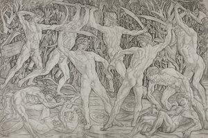 Batalla de los hombres desnudos de Antonio Pollaiuolo