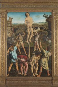 El martirio de San Sebastián, 1475 de Antonio Pollaiuolo