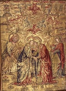 La Visitación (tapiz) de Antonio Pollaiuolo