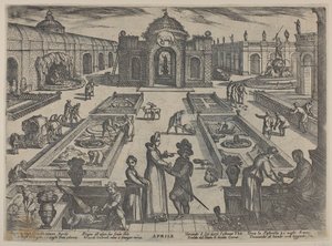 Abril: Un jardín (Los doce meses I)