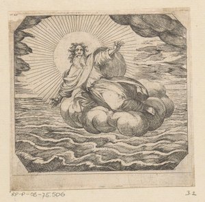 Dios crea el cielo y la tierra Creación (título de la serie) de Antonio Tempesta