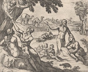 Placa 3: La Edad de Oro Aetas aurea, de 