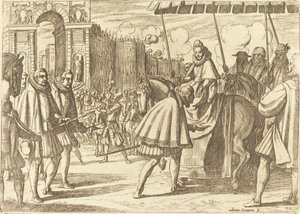 Entrada triunfal de Margarita de Austria de Antonio Tempesta