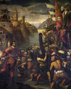 Venecianos y cruzados a la conquista de Tiro