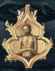 Cristo muerto (piedad) de Antonio Vivarini