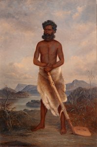 Hombre Australiano, ca. 1893 de Antonio Zeno Shindler