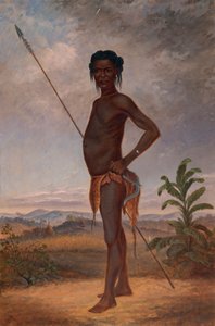 Hombre Niam-Niam, ca. 1893